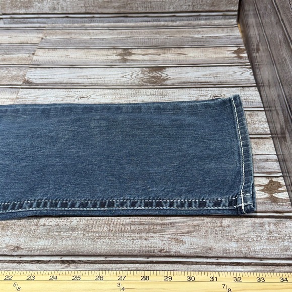 Ariat Real Denim Dresden St Ivy Womens Jeans Bootcut Blue Wash Size 36x33 - Picture 8 of 9